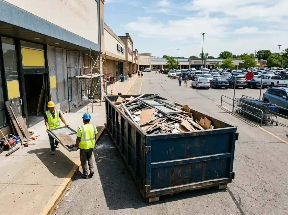 retail-store-renovation-debris-003 — frequently asked questions, Roll-off Dumpster Rentals in Grosse Pointe, MI